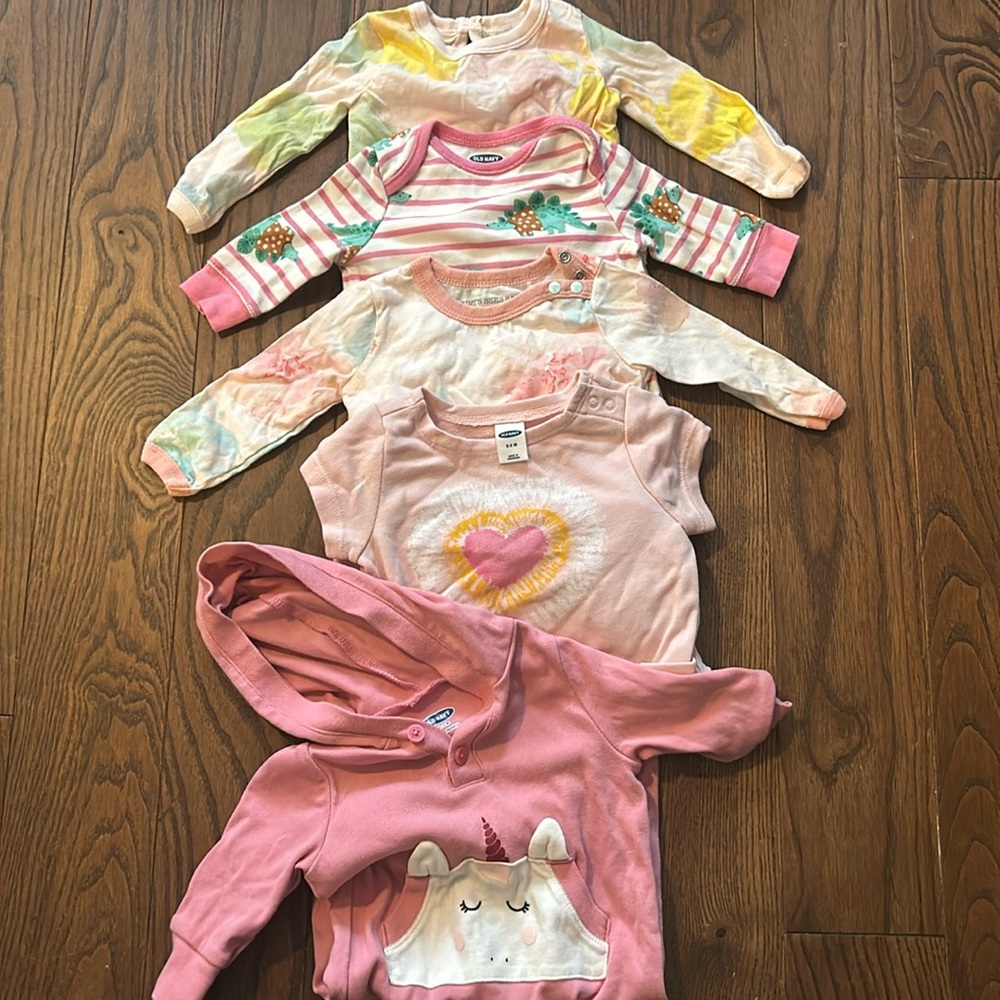 5 set play jumpers for baby 0-3 Months